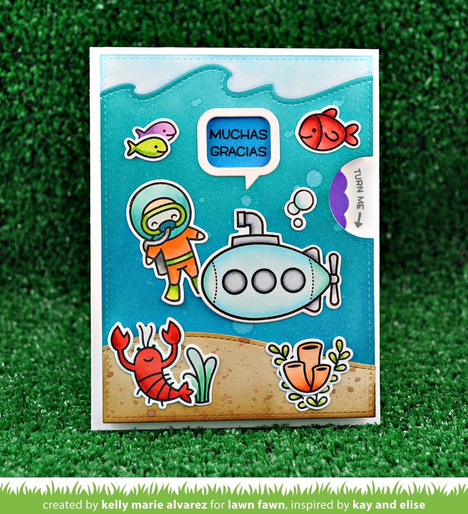 Lawn Fawn Reveal Wheel Speech Bubble Add-On Custom Craft Dies