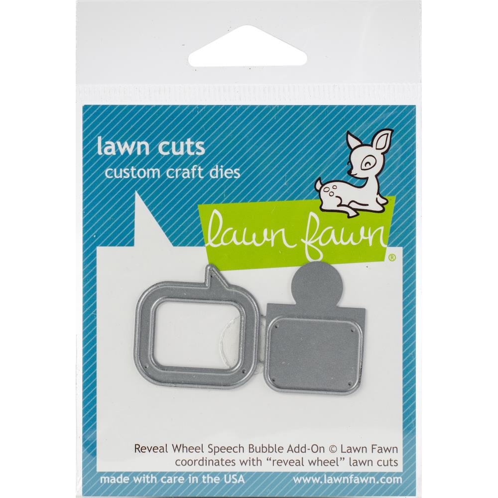 Lawn Fawn Reveal Wheel Speech Bubble Add-On Custom Craft Dies