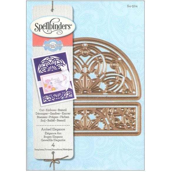 Spellbinders Die Becca Feeken D Lite Arched Elegance