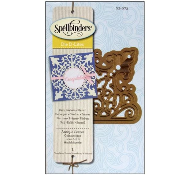 Spellbinders Die D Lites Antique Corner