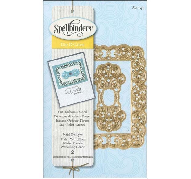 Spellbinders Die D Lites Swirl Delight