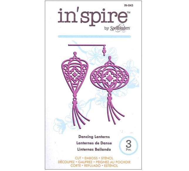 Spellbinders Die In Spire Dancing Lanterns
