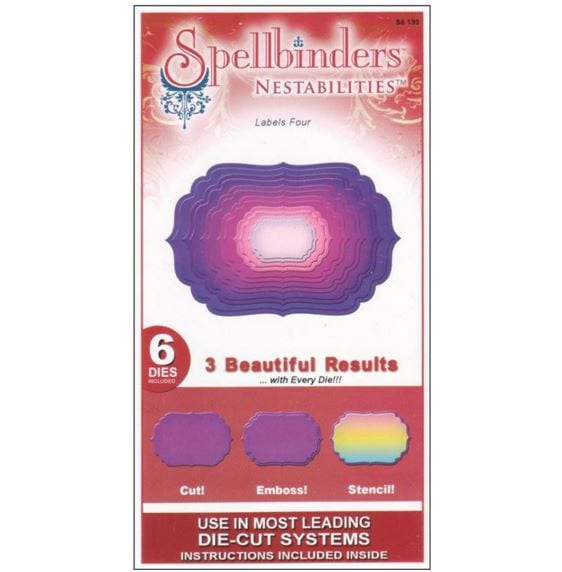 Spellbinders Die Nestabilities Labels 4