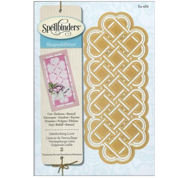 Spellbinders Die Shapeabilities Rows of hearts