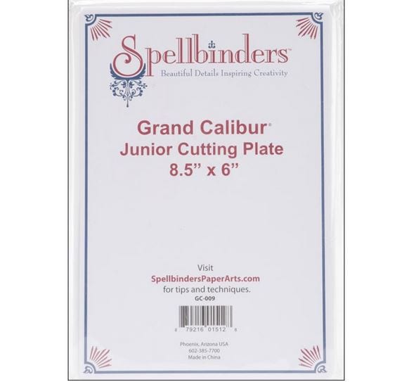 Spellbinders Grand Calibur Junior Cutting Plate 8.5"X6"