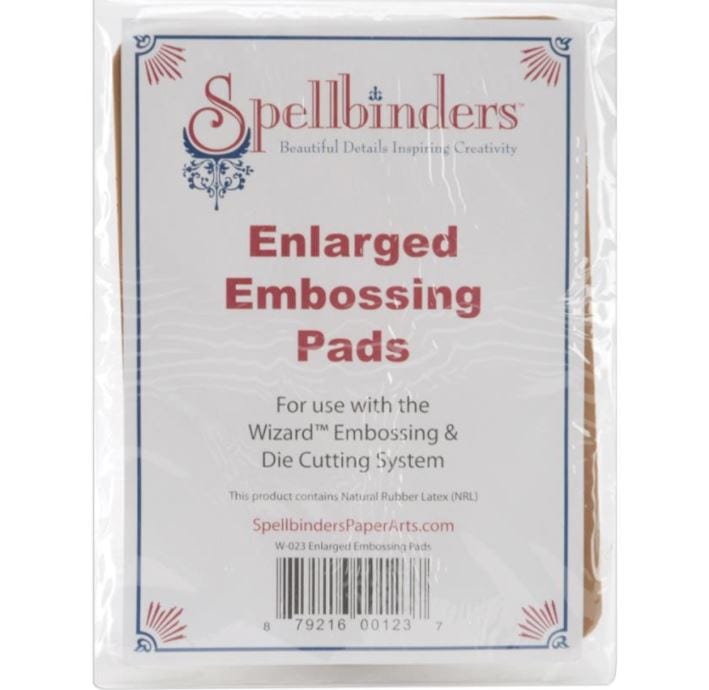 Spellbinders Wizzard Enlarged Embossing Pads 5