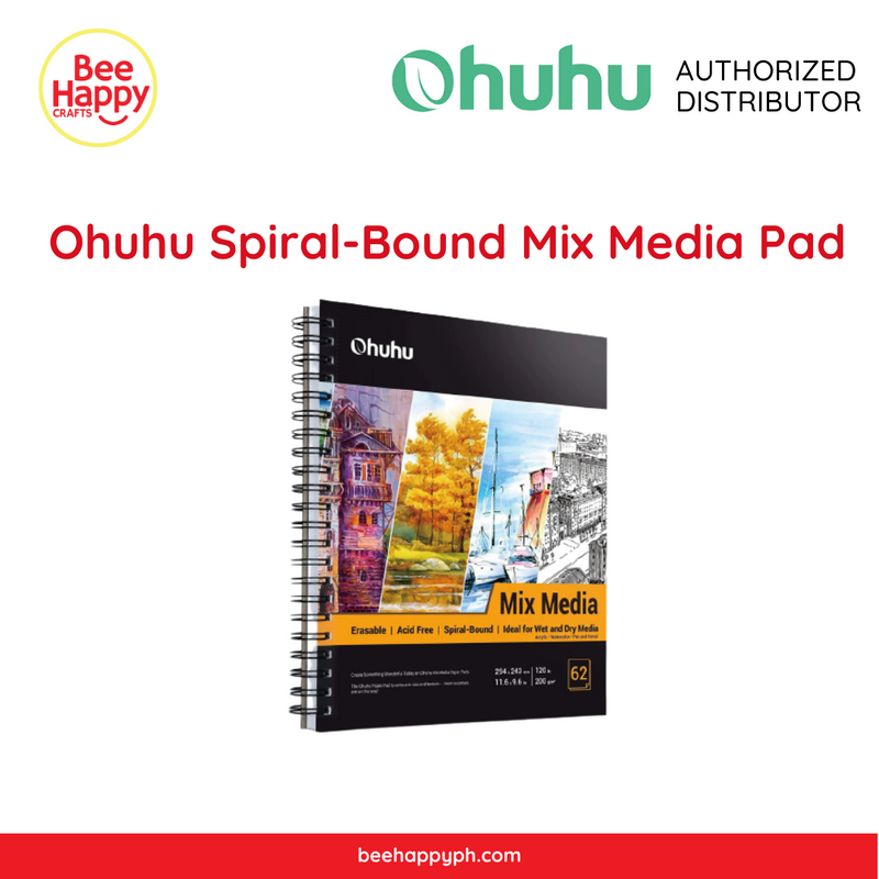 Ohuhu Mix Media Pad for Multiple Techniques 