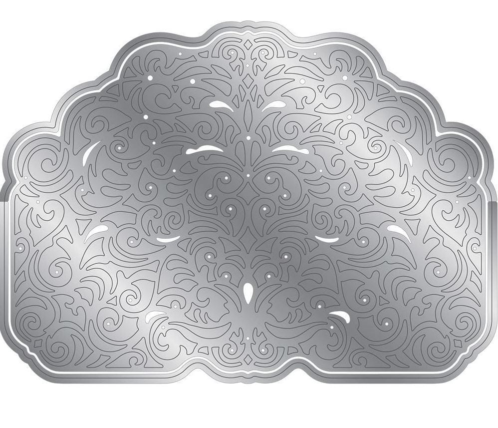 Crafter's Companion Splendid Swirls Die'sire Create-A-Card Metal Dies