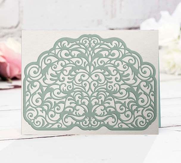 Crafter's Companion Splendid Swirls Die'sire Create-A-Card Metal Dies