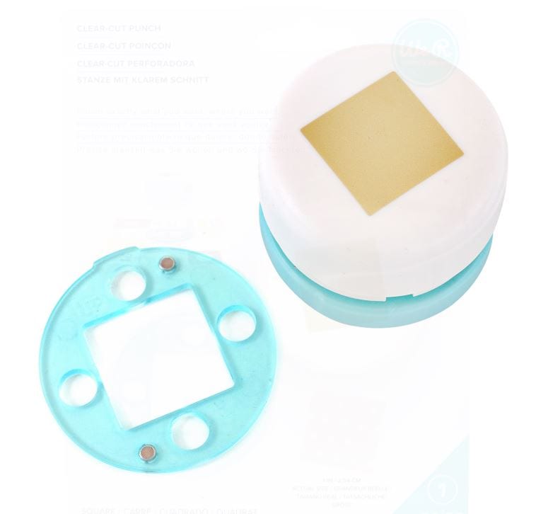 Mini We R Memory Keepers Clear Cut Punch - Square