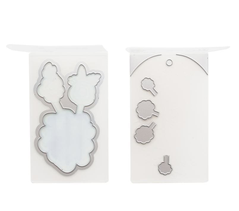 We R Memory Keepers Floral Stamp, Die and Embossing Folder Set with Mini Stamp Press