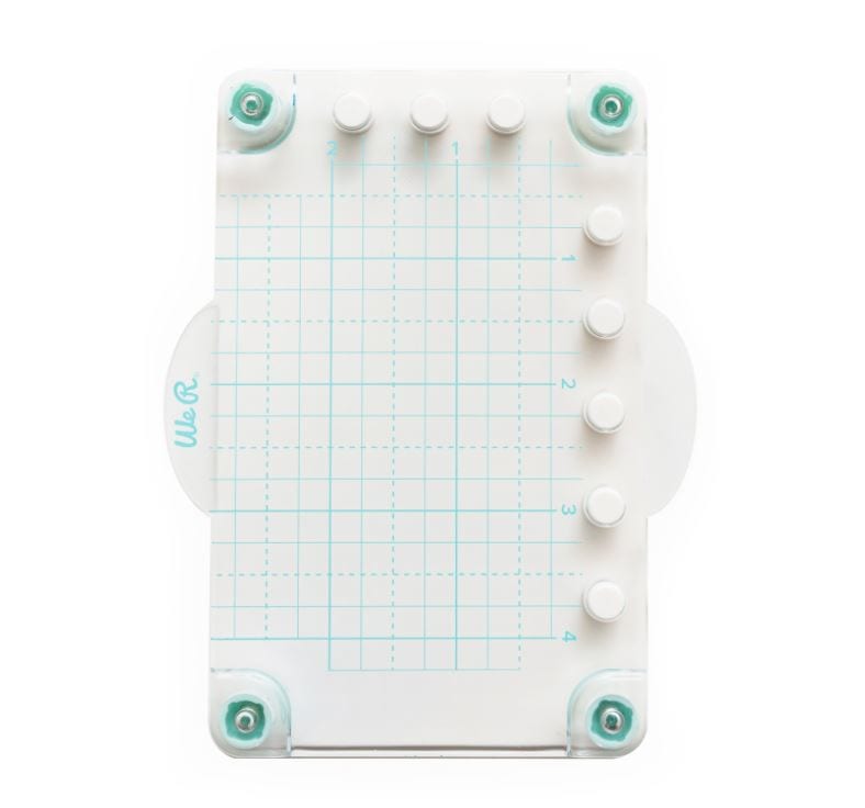 We R Memory Keepers Floral Stamp, Die and Embossing Folder Set with Mini Stamp Press
