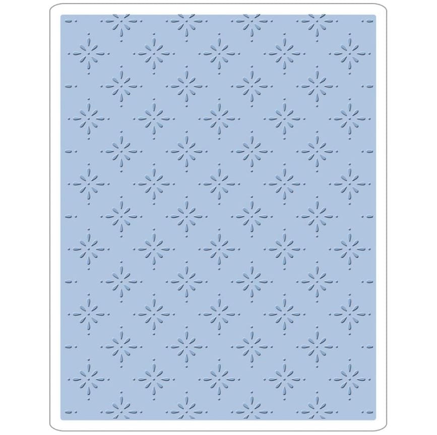 Sizzix Star Bright by Tim Holtz Texture Fades A2 Embossing Folder
