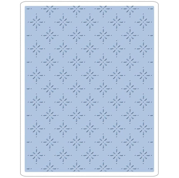 Sizzix Star Bright by Tim Holtz Texture Fades A2 Embossing Folder