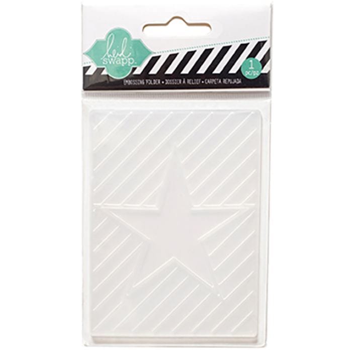 Heidi Swapp Star Embossing Folder 3