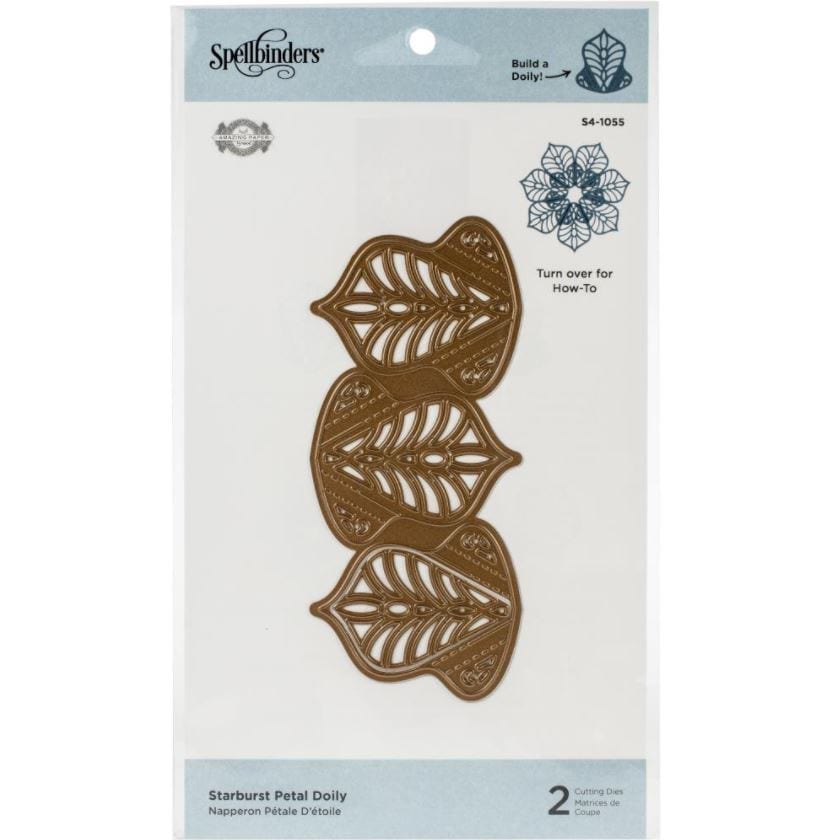 Spellbinders Starburst Petal Doily Shapeabilities Die