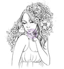 Prima Marketing Stella Prima Princesses Cling Stamp 5" x 7"