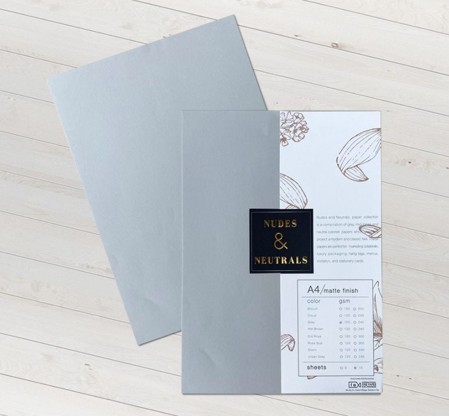 Nudes and Neutrals Specialty Paper 120gsm/ 240gsm / 300gsm A4 Size