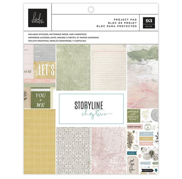 Heidi Swapp The Journaler Storyline Chapters Project Pad 7.5" x 9.5"