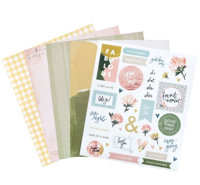 Heidi Swapp The Scrapbooker Storyline Chapters Project Pad 7.5