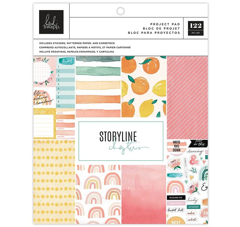 Heidi Swapp The Planner Story Line Chapters Project Pad 7.5