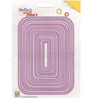 Nellie's Choice Straight Rectangles 2 Multi Frame Dies 17 dies - 0.25"- 5.6"