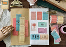 Mo Card Retro Stubs, Coupons and Tickets Masking Tapes