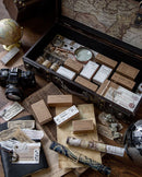 Infeel.Me Stubs and Labels Wood Mounted Rubber Stamps Mo Jing