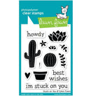 Lawn Fawn Stuck On You Love Clear Stamps 3"x 4"