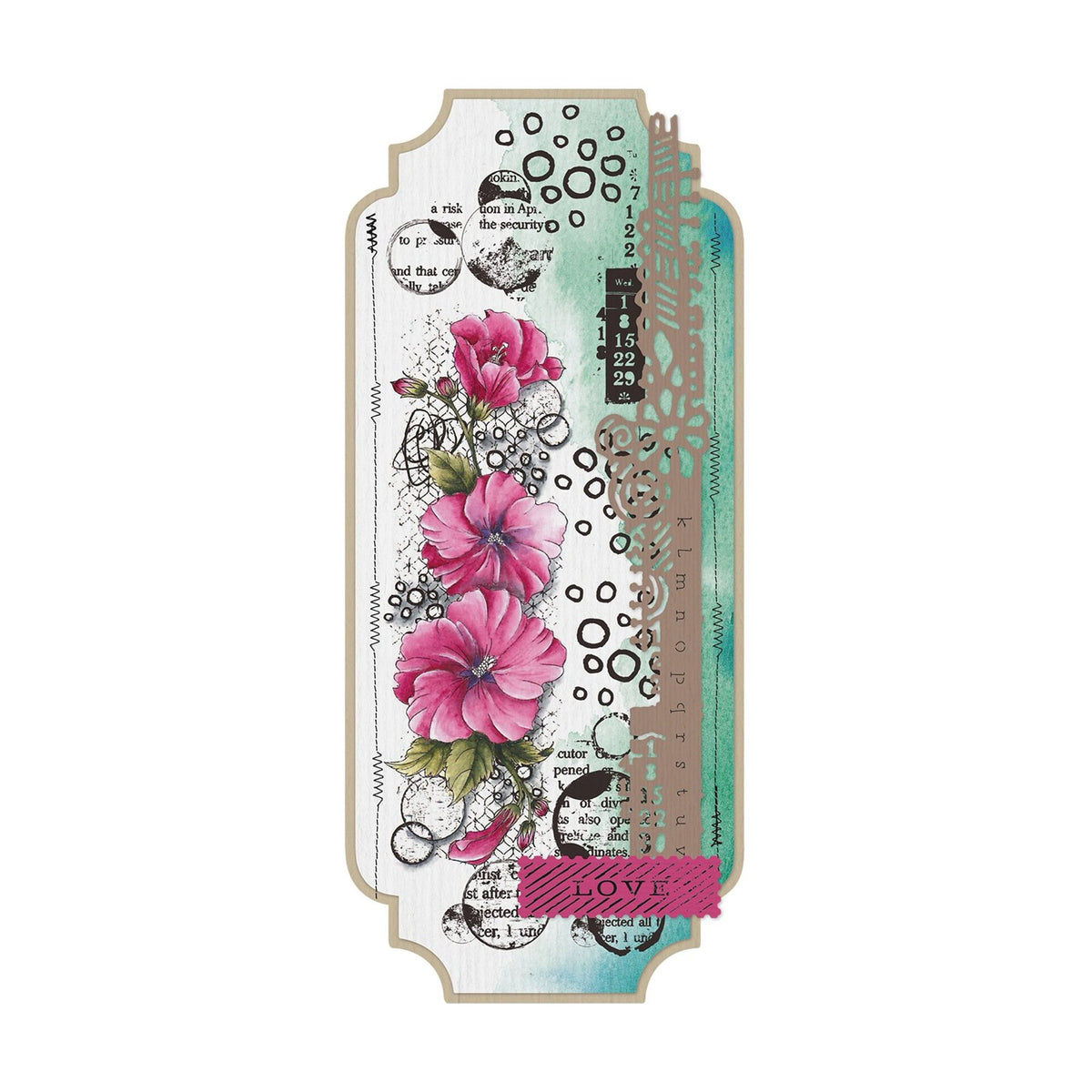 Studio Light Slimline Grunge 5.0 Cutting Die NR. 26 4