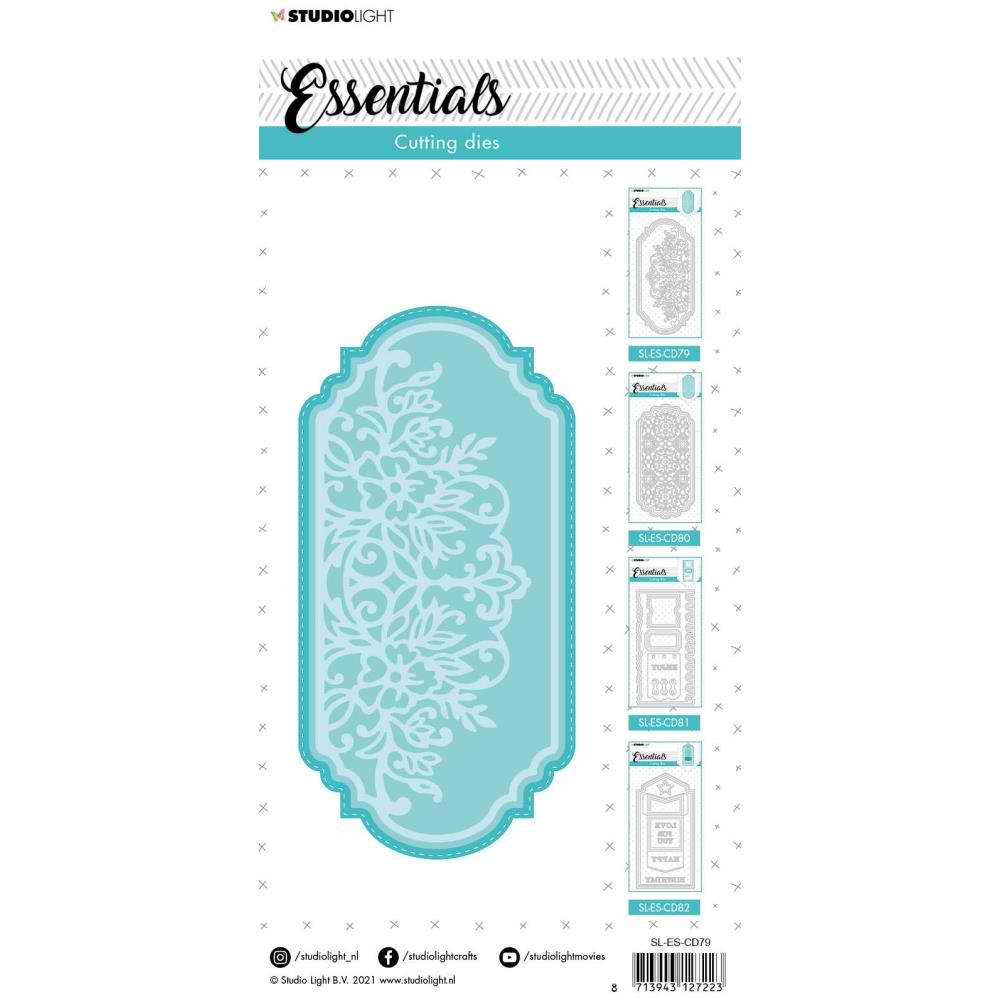 Studio Light NR. 79, Slimline Decorative Border Essentials Cutting Die