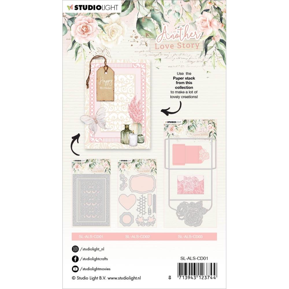 Studio Light Romantic Garden Another Love Story Cutting Die