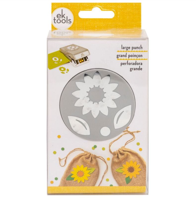 EK Success Sunflower Double Large Craft Punch Tools