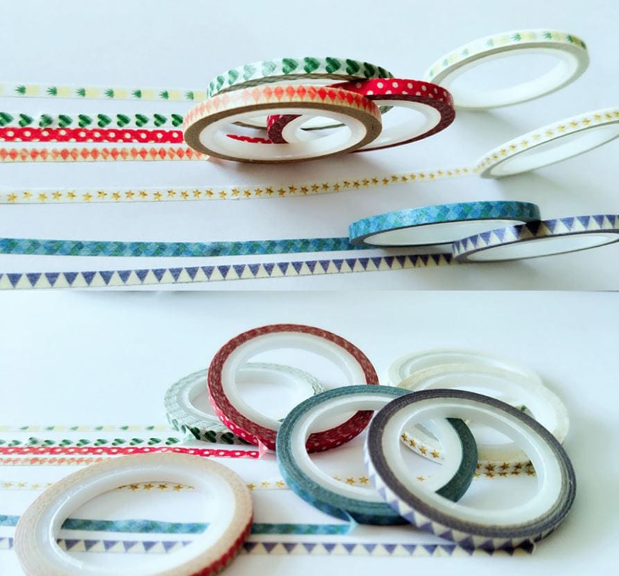 48 Rolls - Super Skinny Washi Tapes