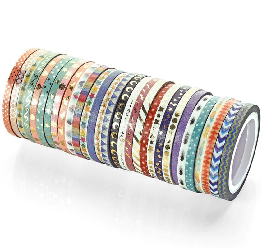 48 Rolls - Super Skinny Washi Tapes