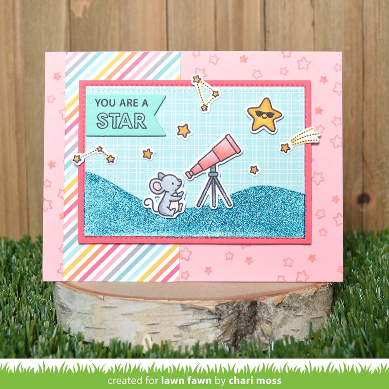 Lawn Fawn Super Star Clear Stamps 4" x 6"