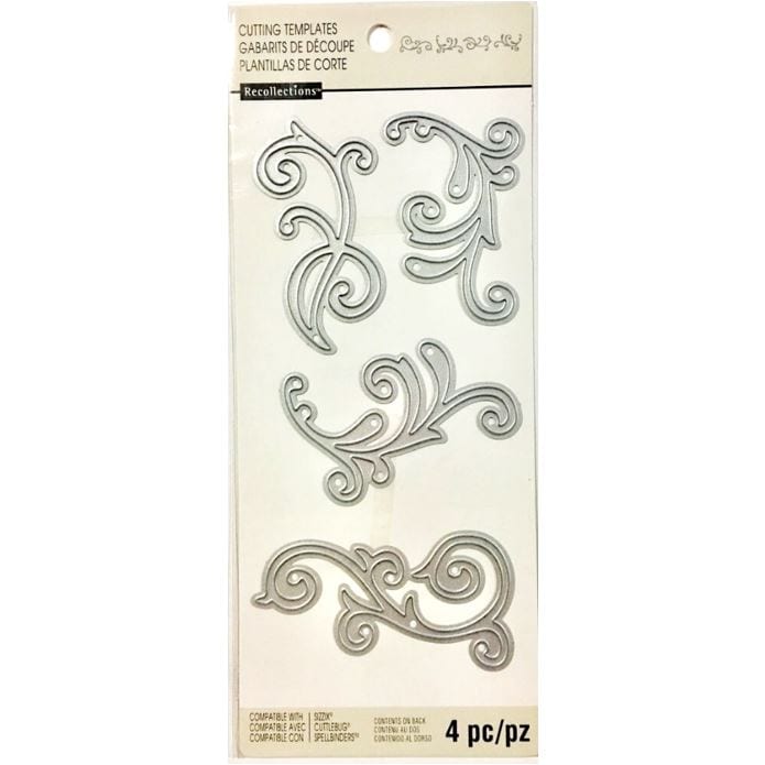 Recollections Swirls and Flourishes Cutting Dies