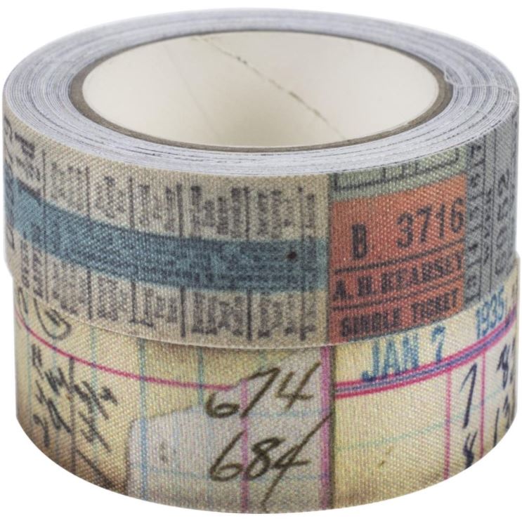 Tim Holtz Idea-Ology Fabric Tape .75