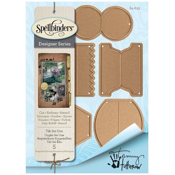 Spellbinders Designs Tab Set One Shapeabilities Die