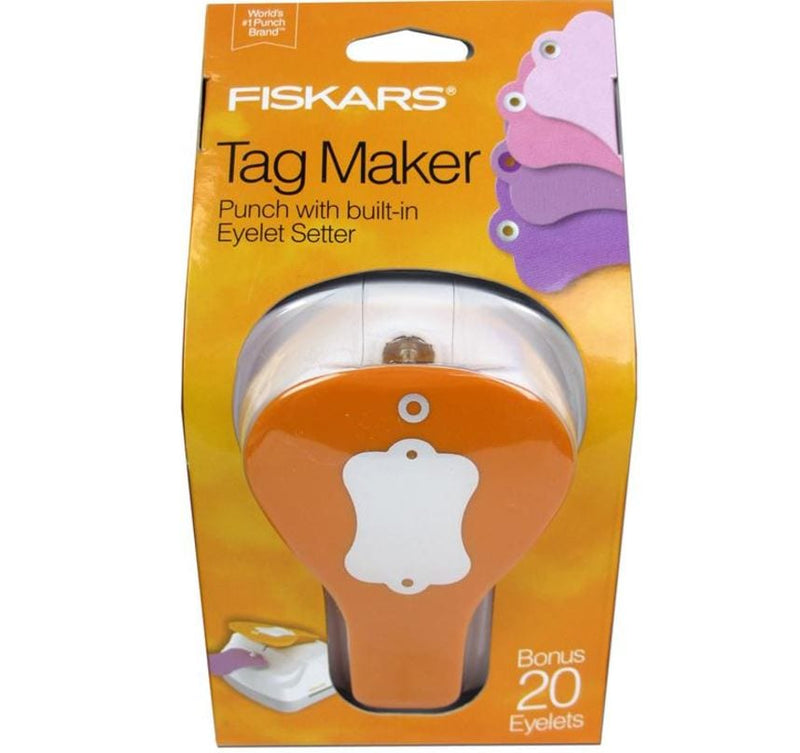 Fiskars Tag Maker Label Punch Craft
