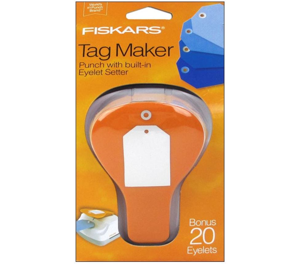 Fiskars Tag Maker Simple Punch Craft