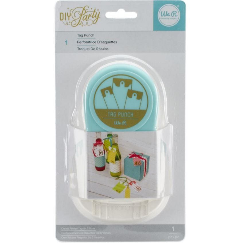 We R Memory Keepers Tag DIY Party Paper Punch