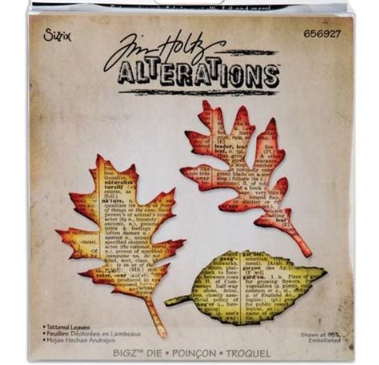 Sizzix Tattered Leaves by Tim Holtz Bigz