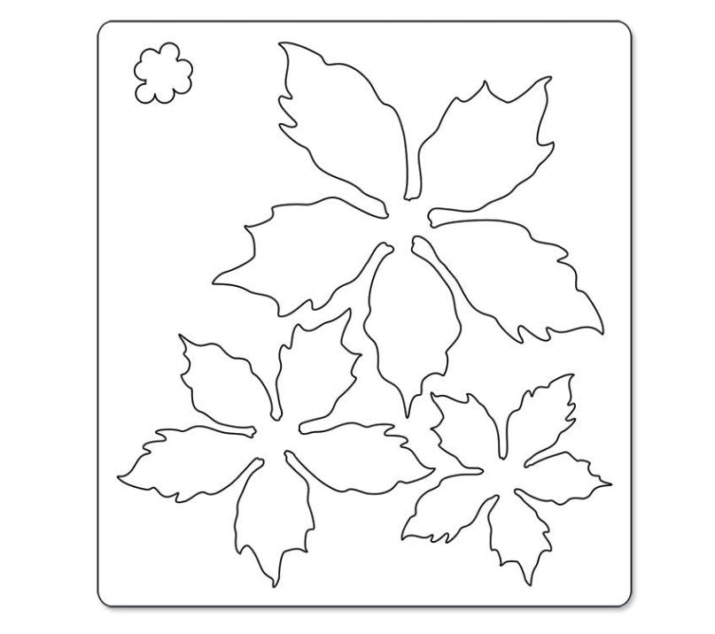 Sizzix Tattered Poinsettia Bigz Die by Tim Holtz