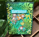 Hero Arts Thanks a Bunch Monkeys Stamp Set CM388