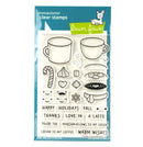 Lawn Fawn Thanks a Latte Clear Stamps 4" x 6"