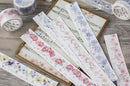 Candy Poetry The Flower Collection Masking Tape Sets