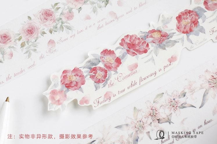 Candy Poetry The Flower Collection Masking Tape Sets