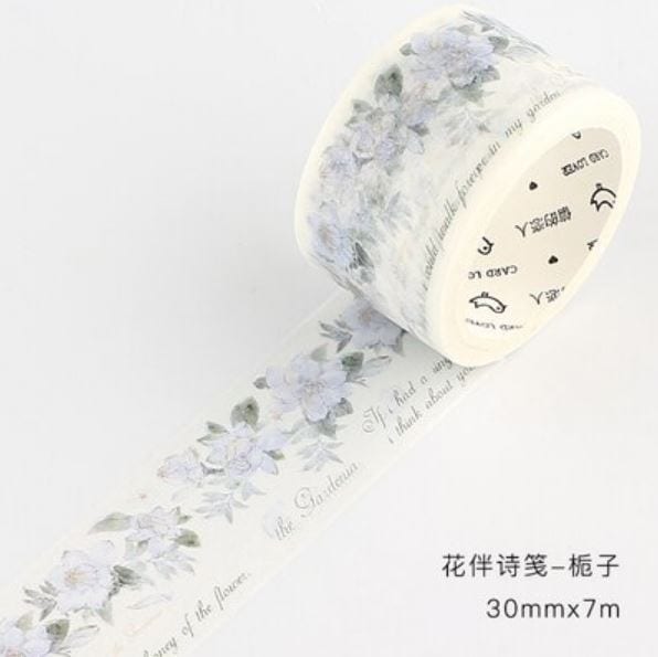 Candy Poetry The Flower Collection Masking Tape Sets