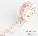 Candy Poetry The Flower Collection Masking Tape Sets
